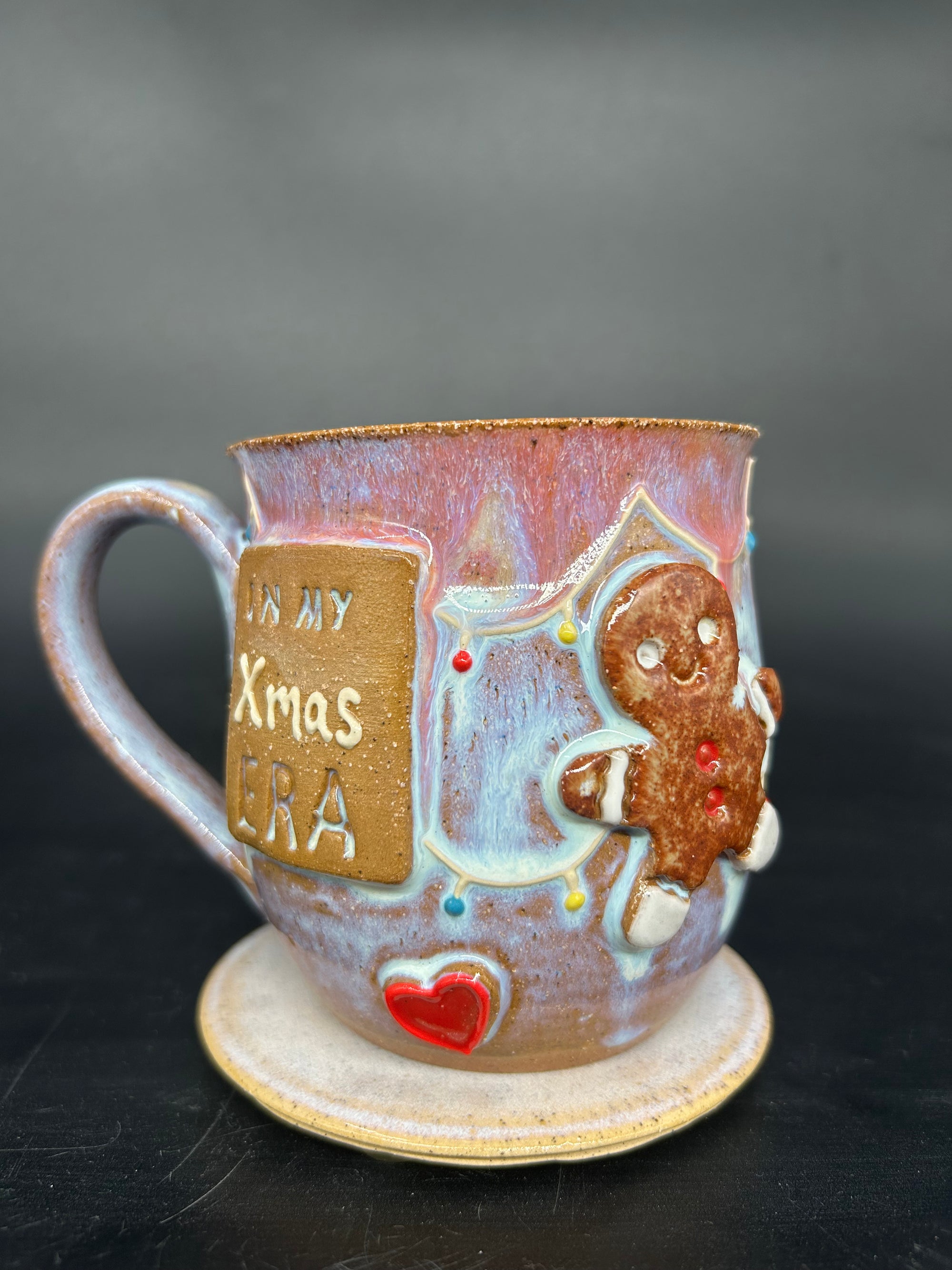 MEDIUM quirky Christmas mug 8