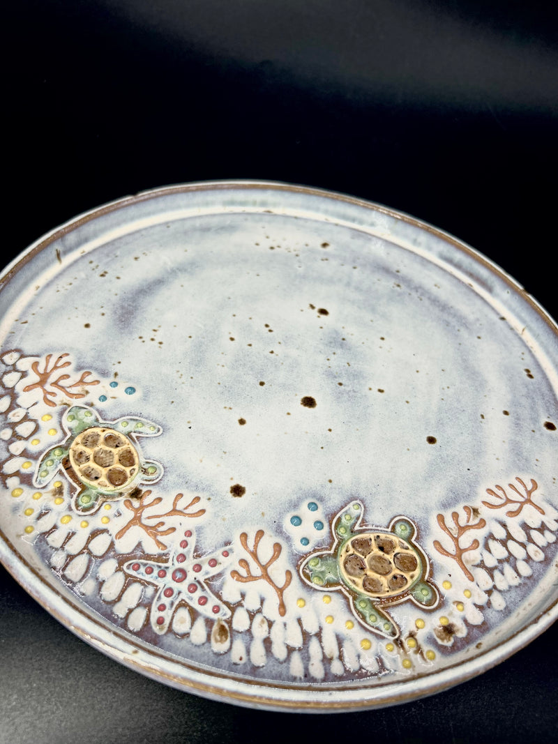 Turtle coral PLATE