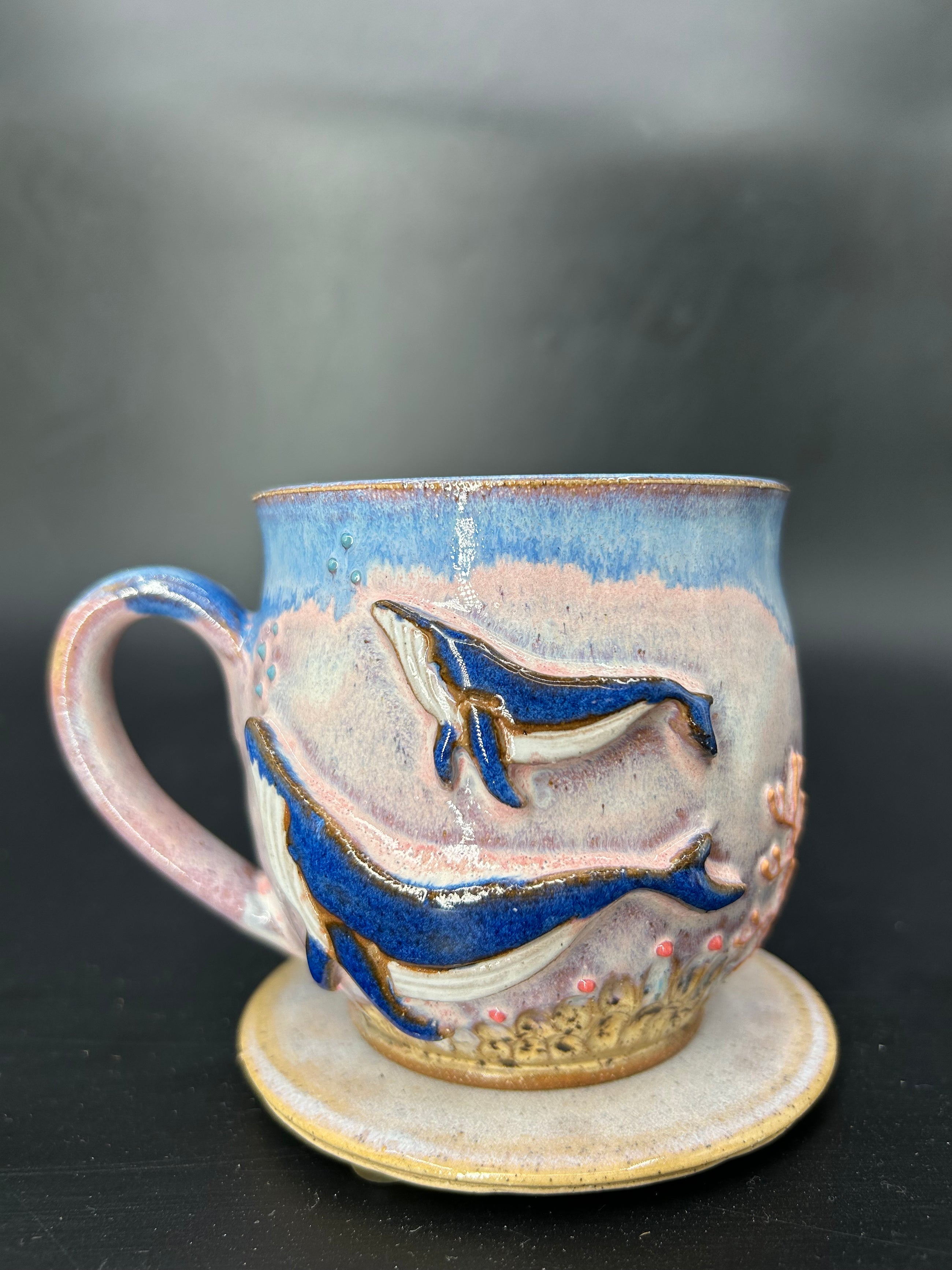 IMPERFECT MEDIUM whale mug