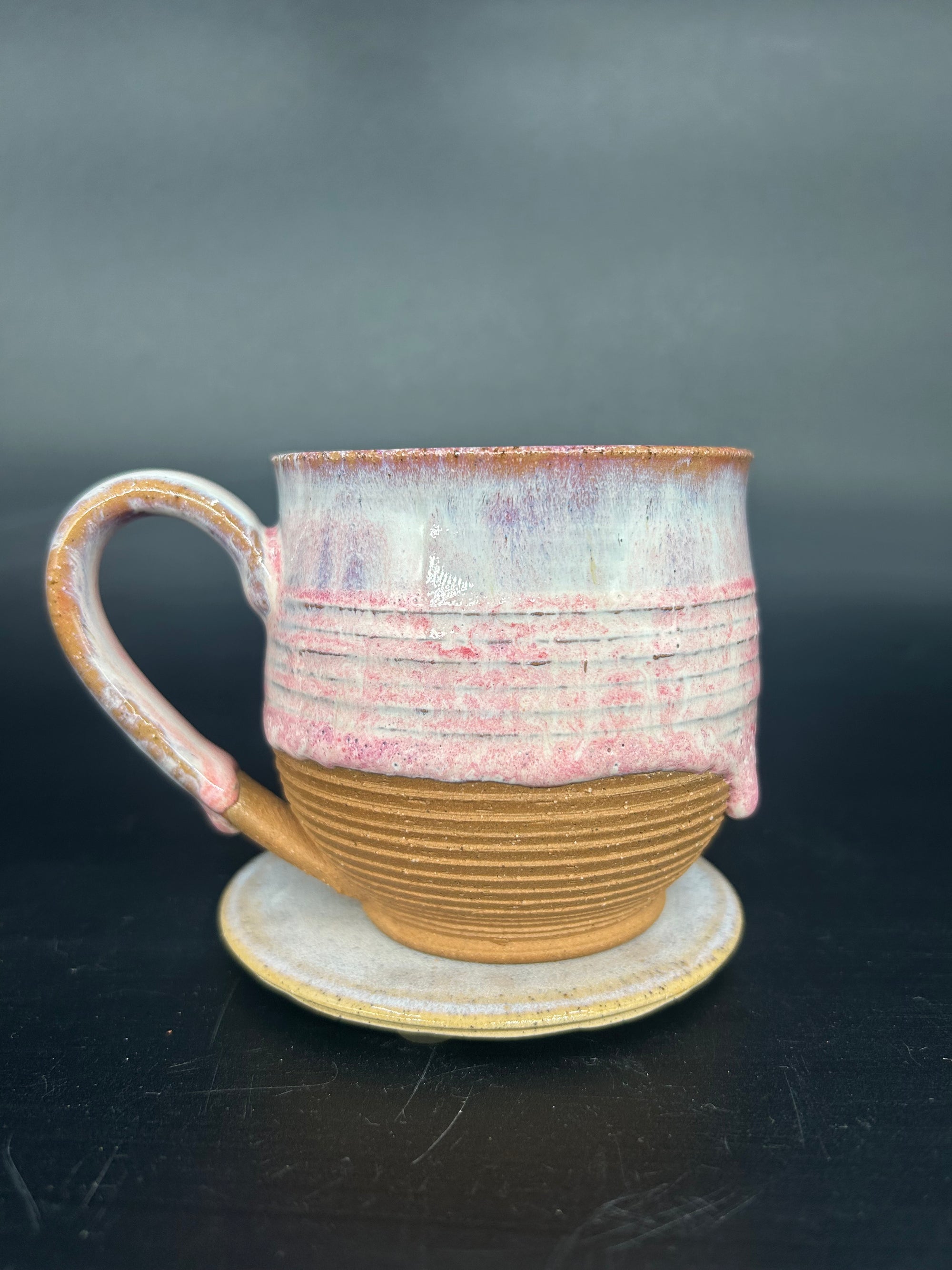 MEDIUM Textured candy mug 17