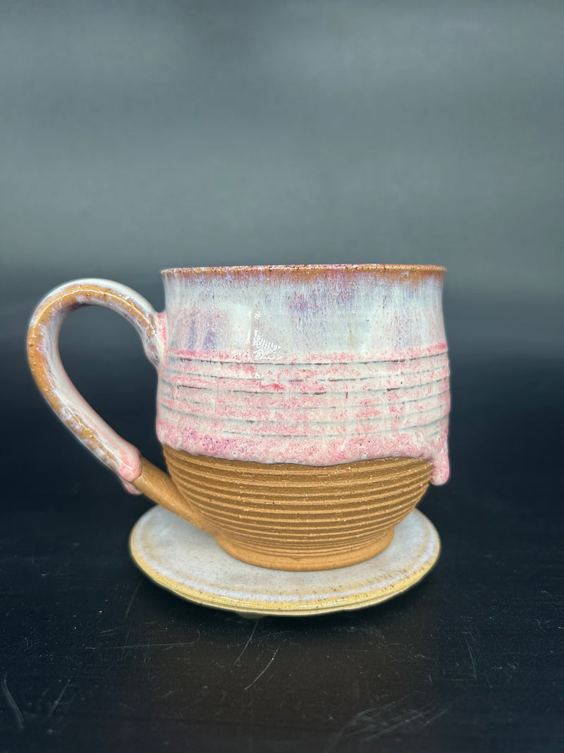 MEDIUM Textured candy mug 17