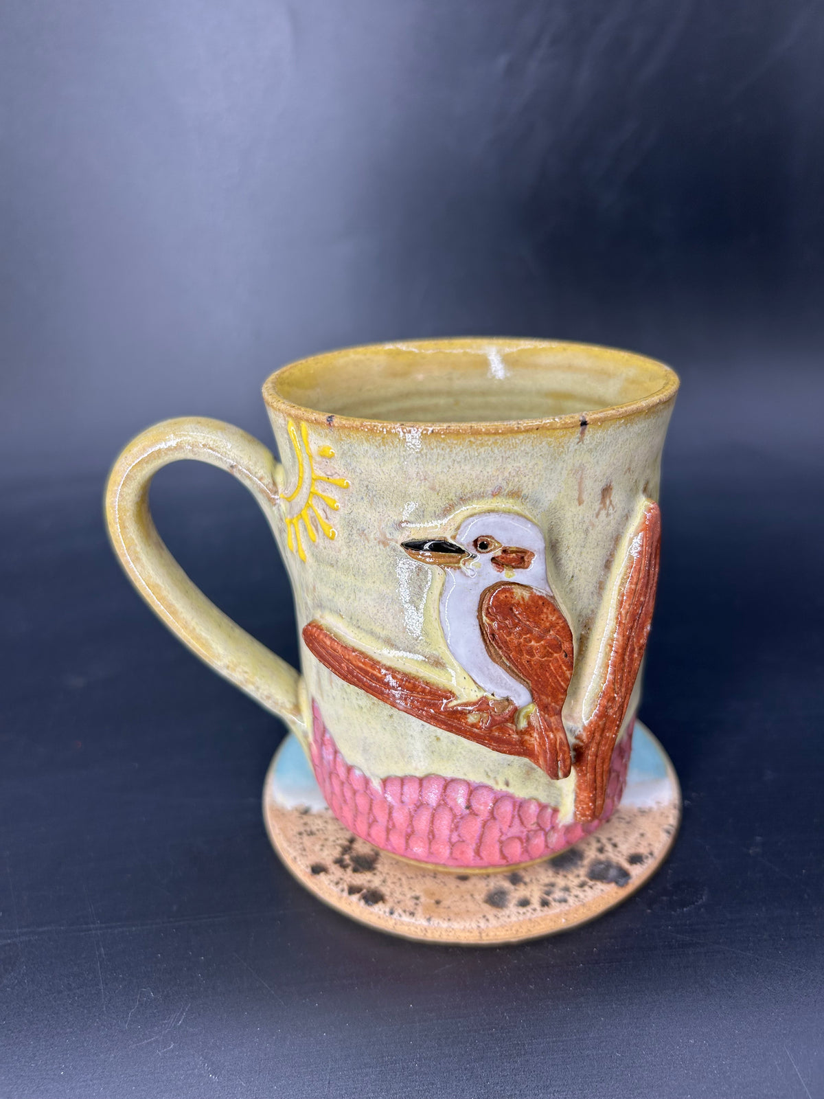 MEDIUM Australian kookaburra mug 3