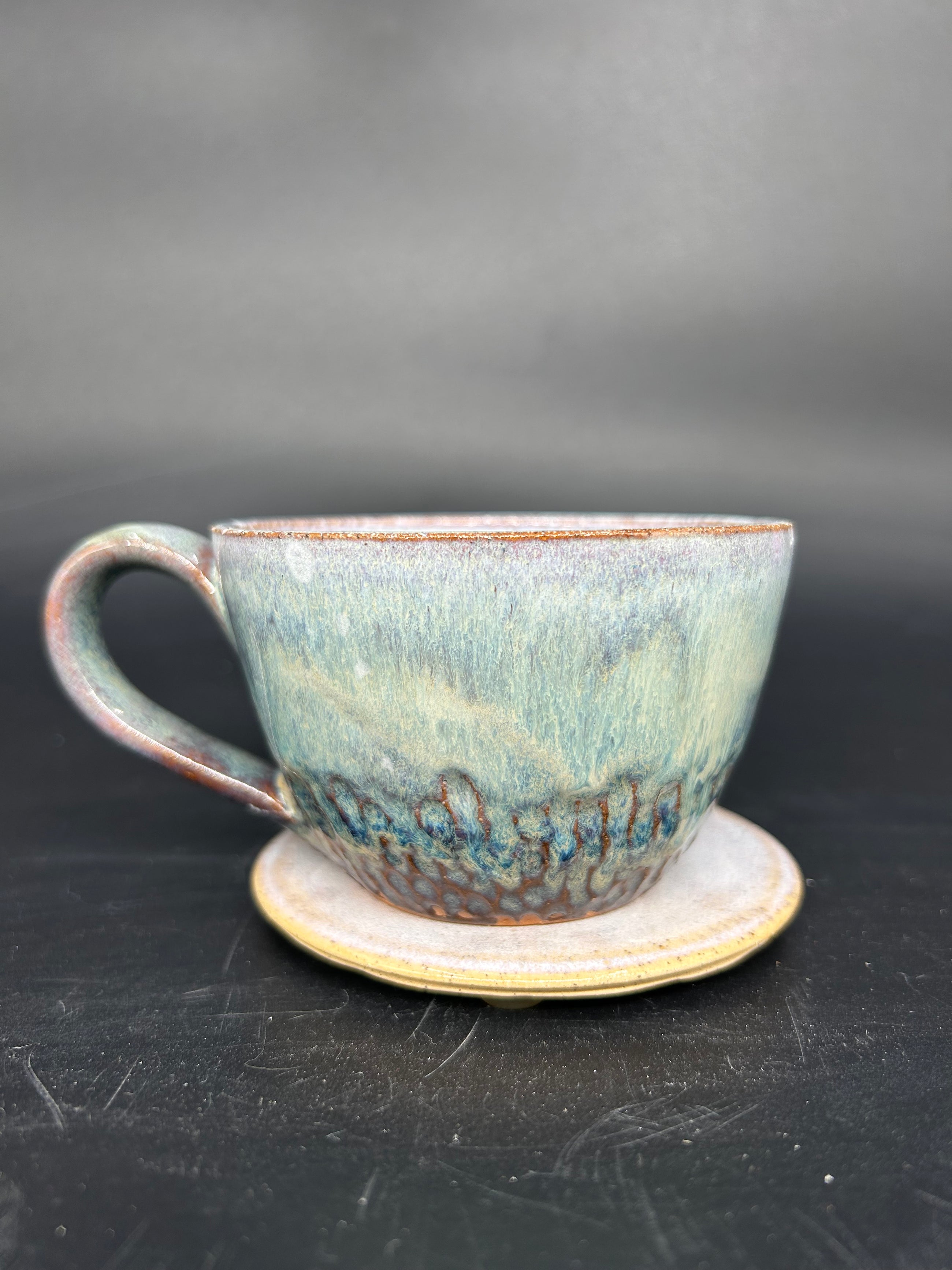 SMALL Textured coffee mug 5