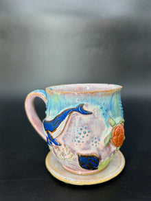 MEDIUM whale / turtle mug 3