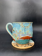 MEDIUM Australian platypus/ bee mug 3