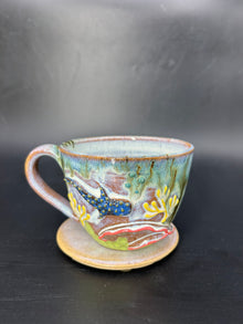 SMALL whale shark cup 10