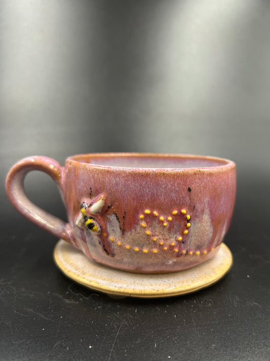 Bee Coffee Cup 002