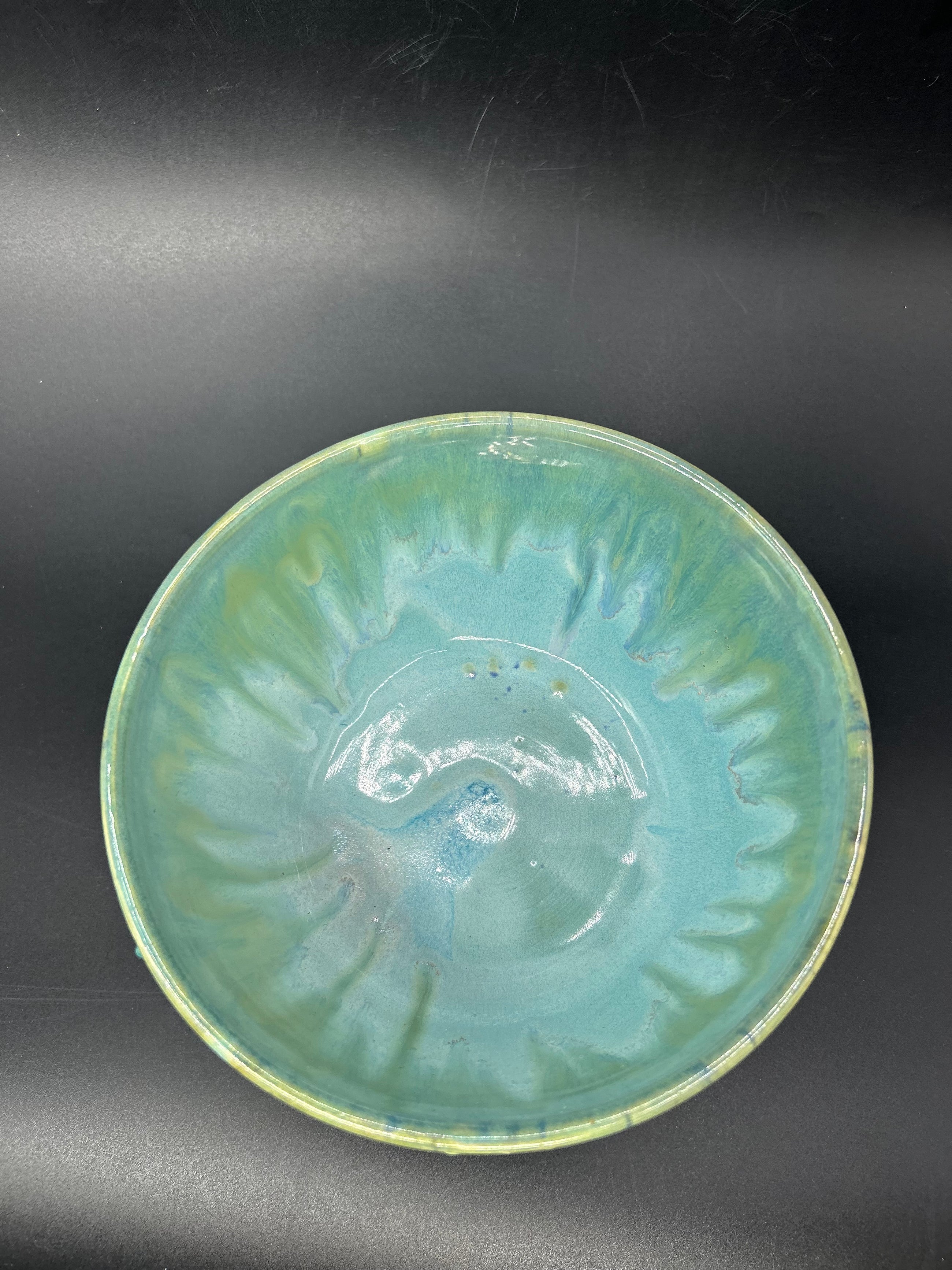 WRAP AROUND turtle wave SALAD BOWL