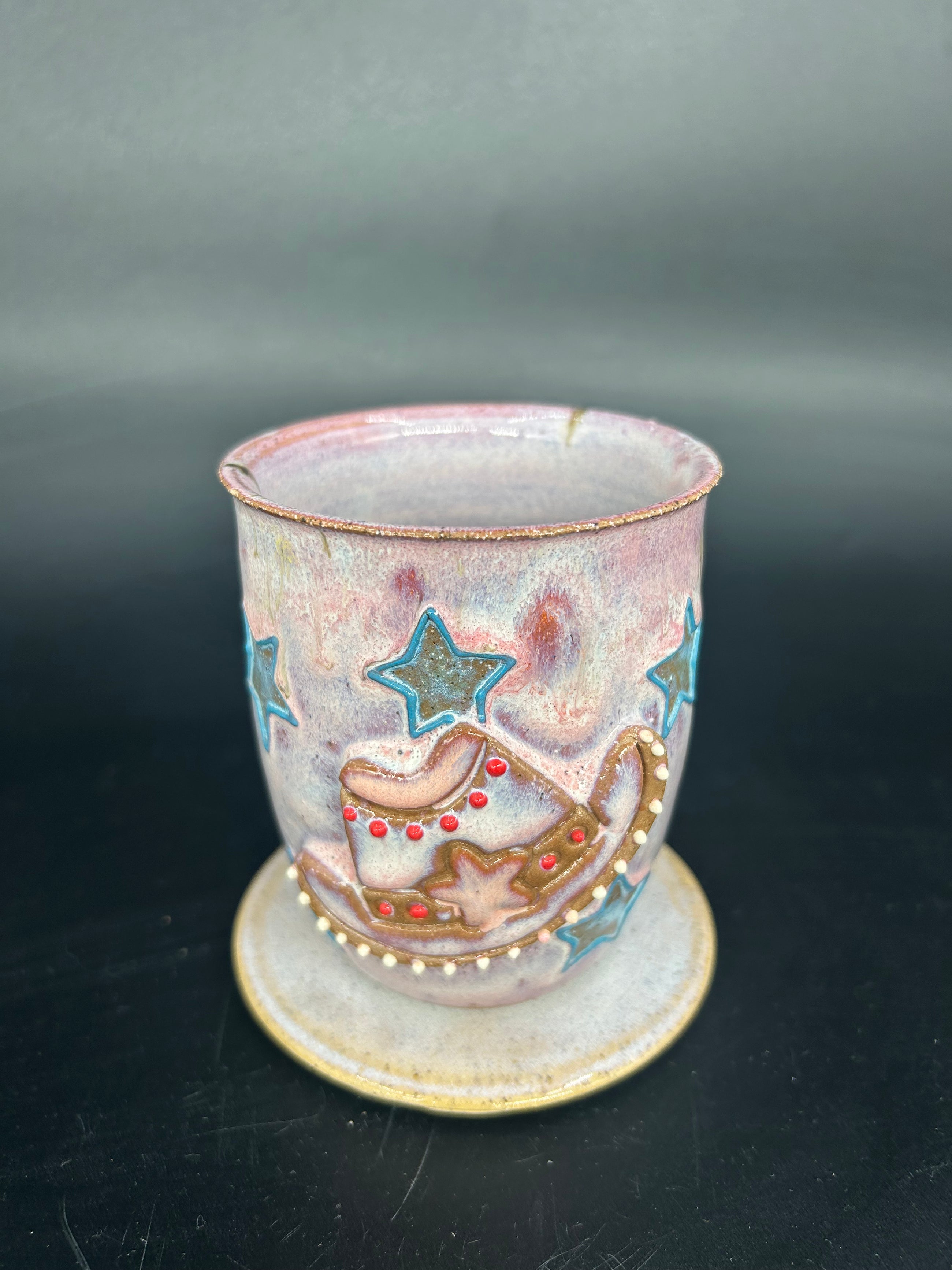 Country cowgirl hat TUMBLER