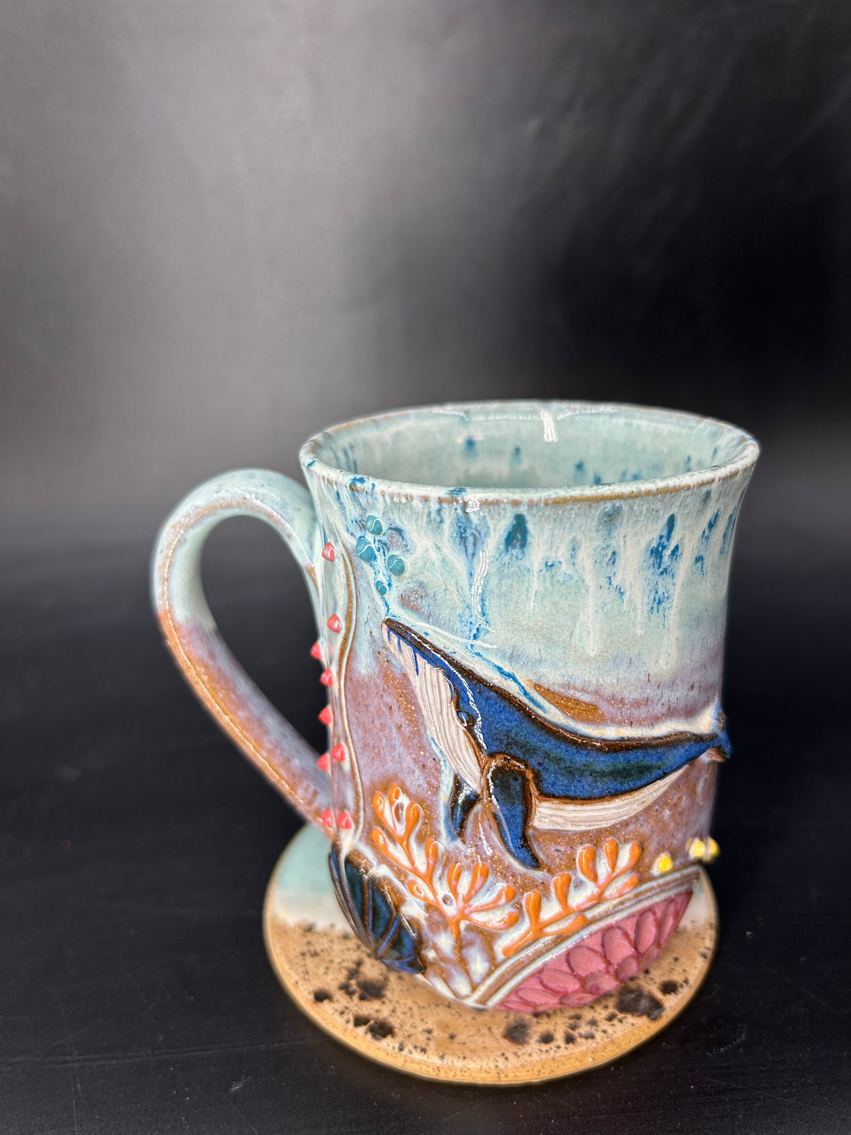 MEDIUM whale mug 12