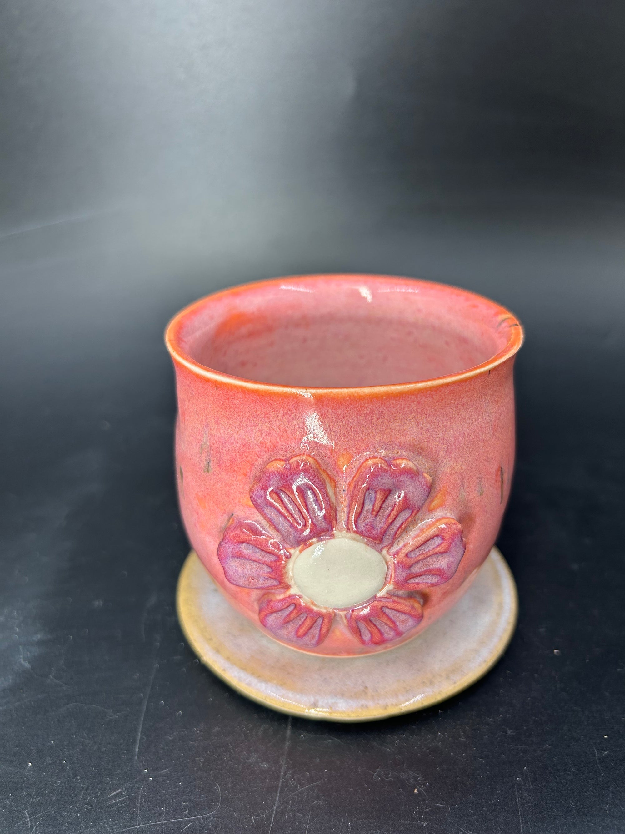 MEDIUM flower TUMBLER