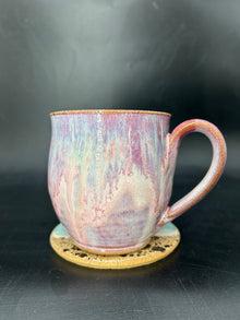 MEDIUM Australian wombat / butterfly mug 1