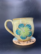 MEDIUM hibiscus flower mug 11