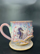 MEDIUM seahorse mug