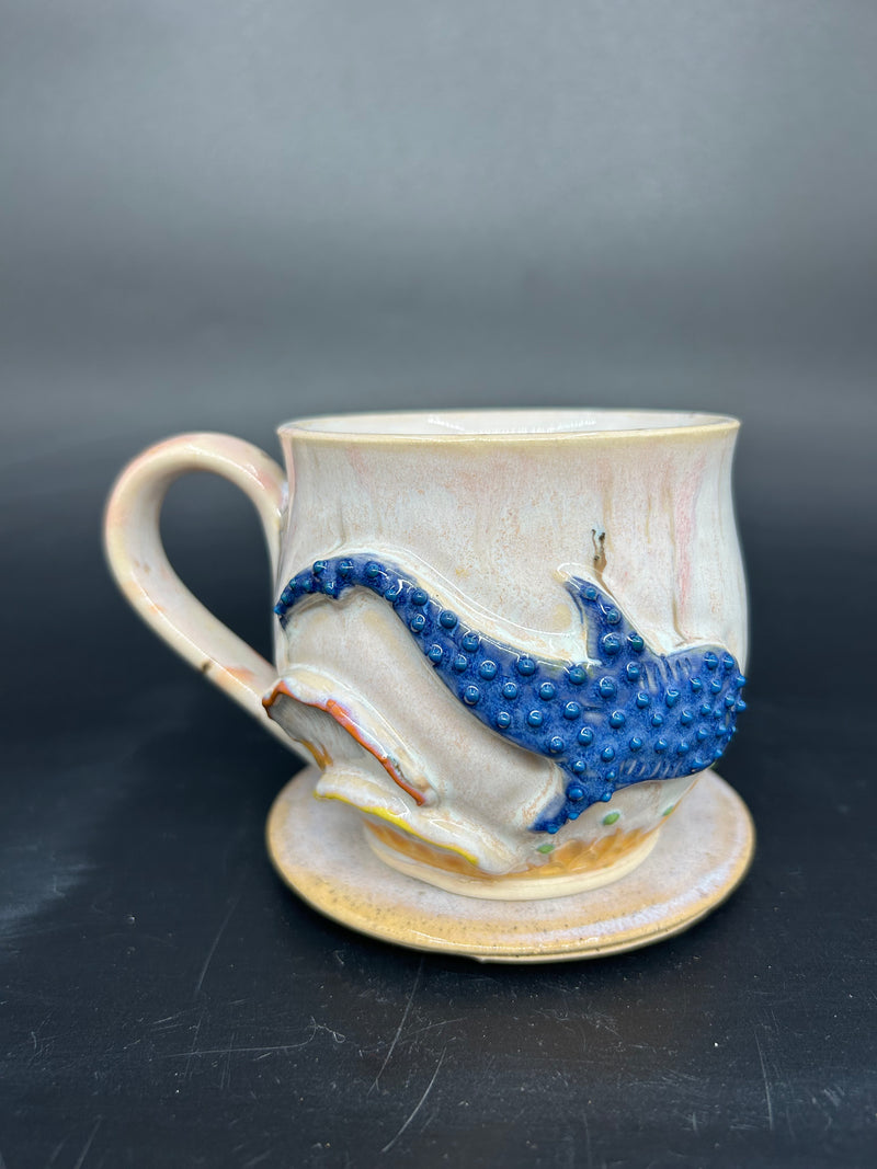 MEDIUM whale shark mug 2