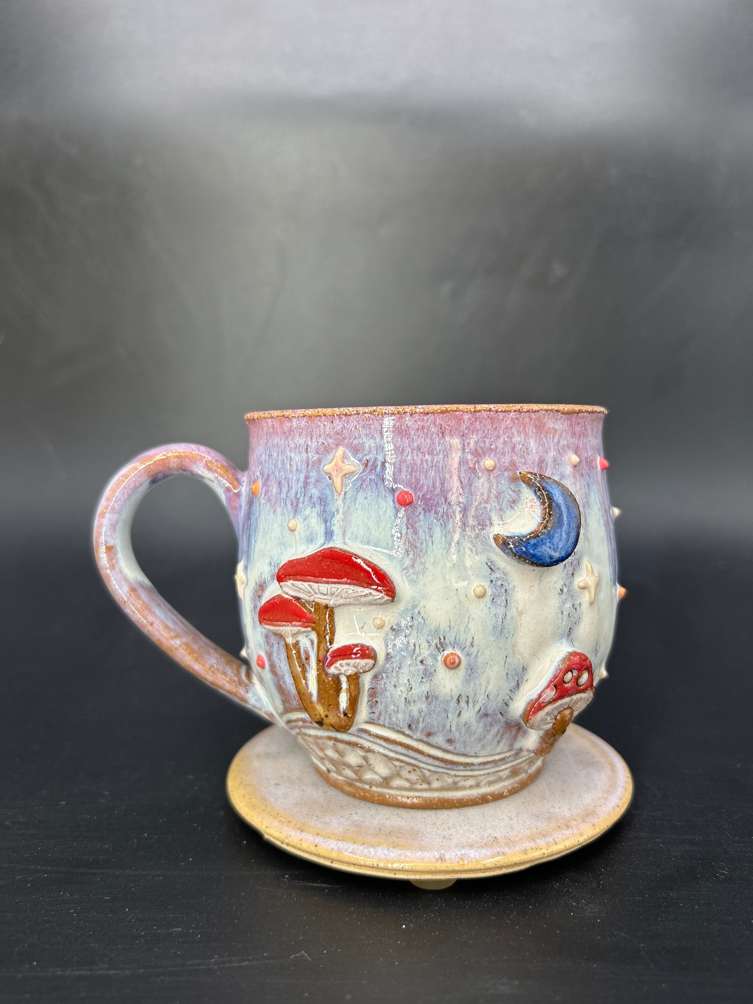 MEDIUM mushroom moon mug 1