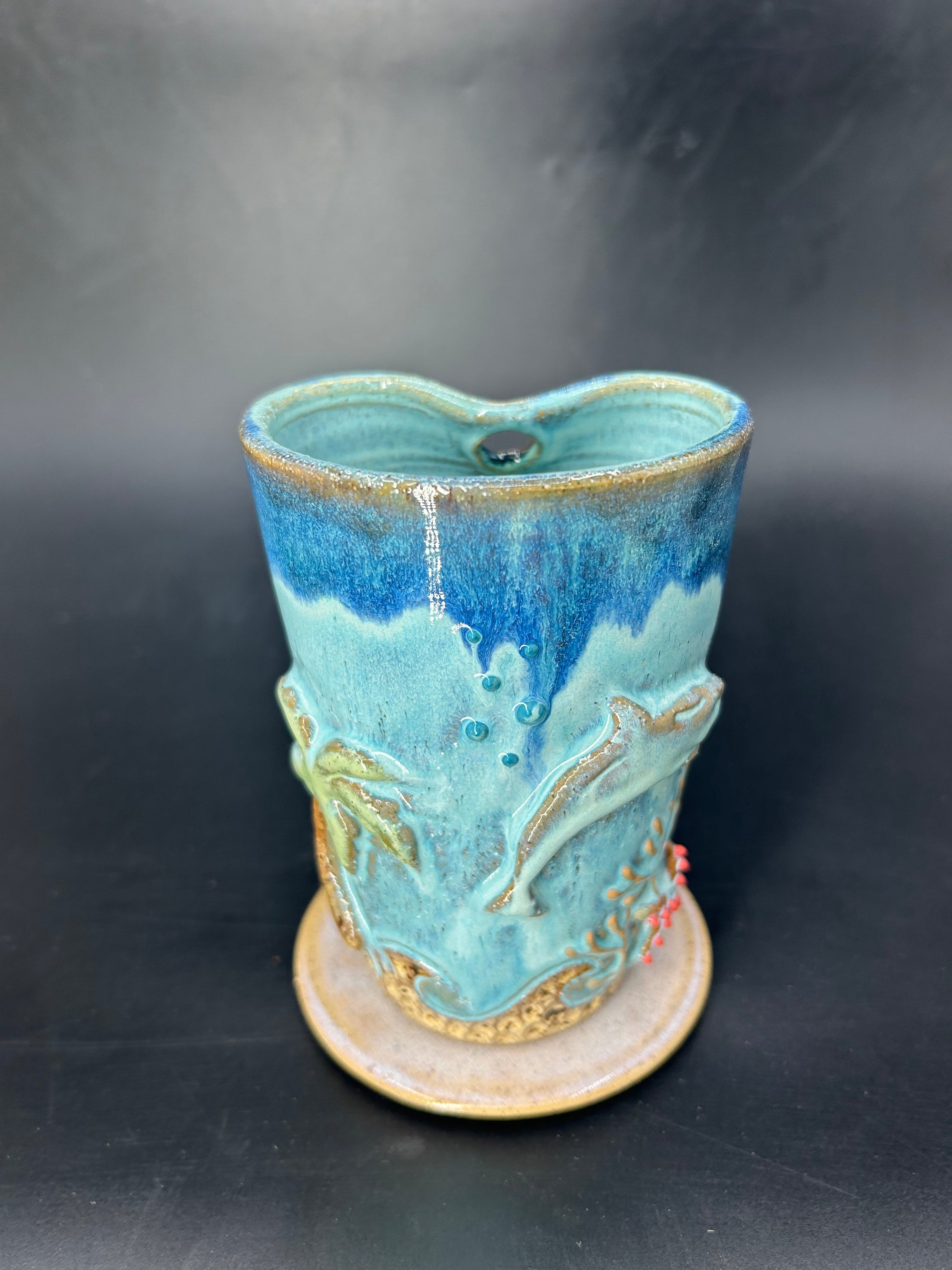 MEDIUM Dolphin STRAW TUMBLER