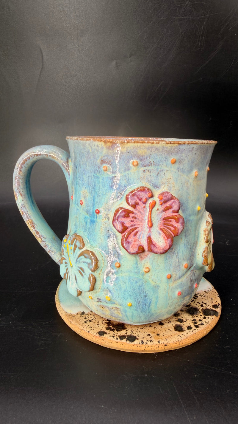MEDIUM - Hibiscus Mug 001