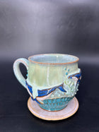 MEDIUM WRAP AROUND whale mug 9