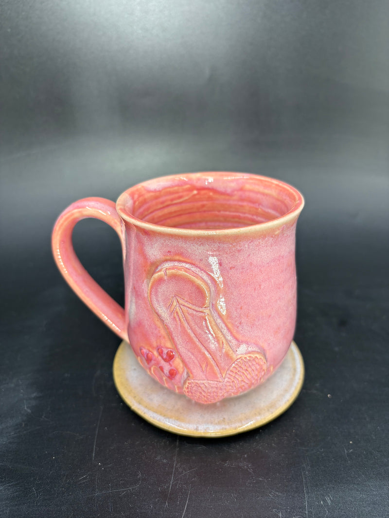 IMPERFECT MEDIUM pink penis mug 1