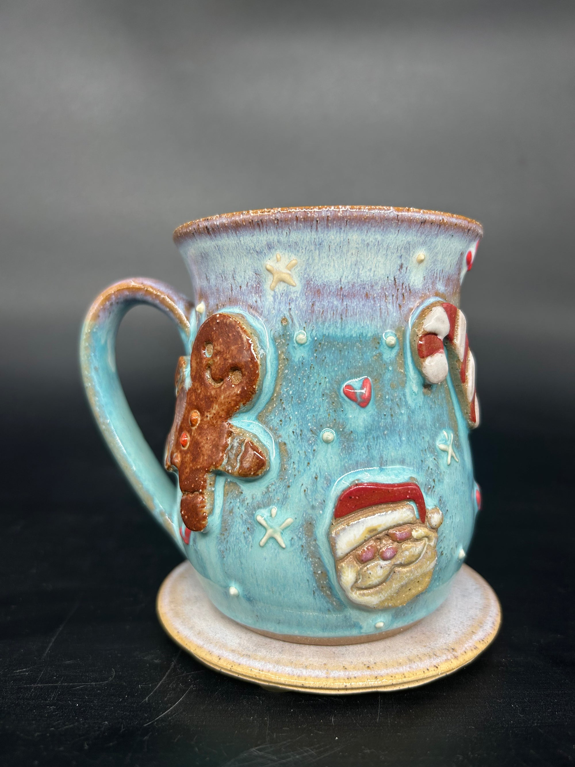 MEDIUM quirky Christmas mug 9