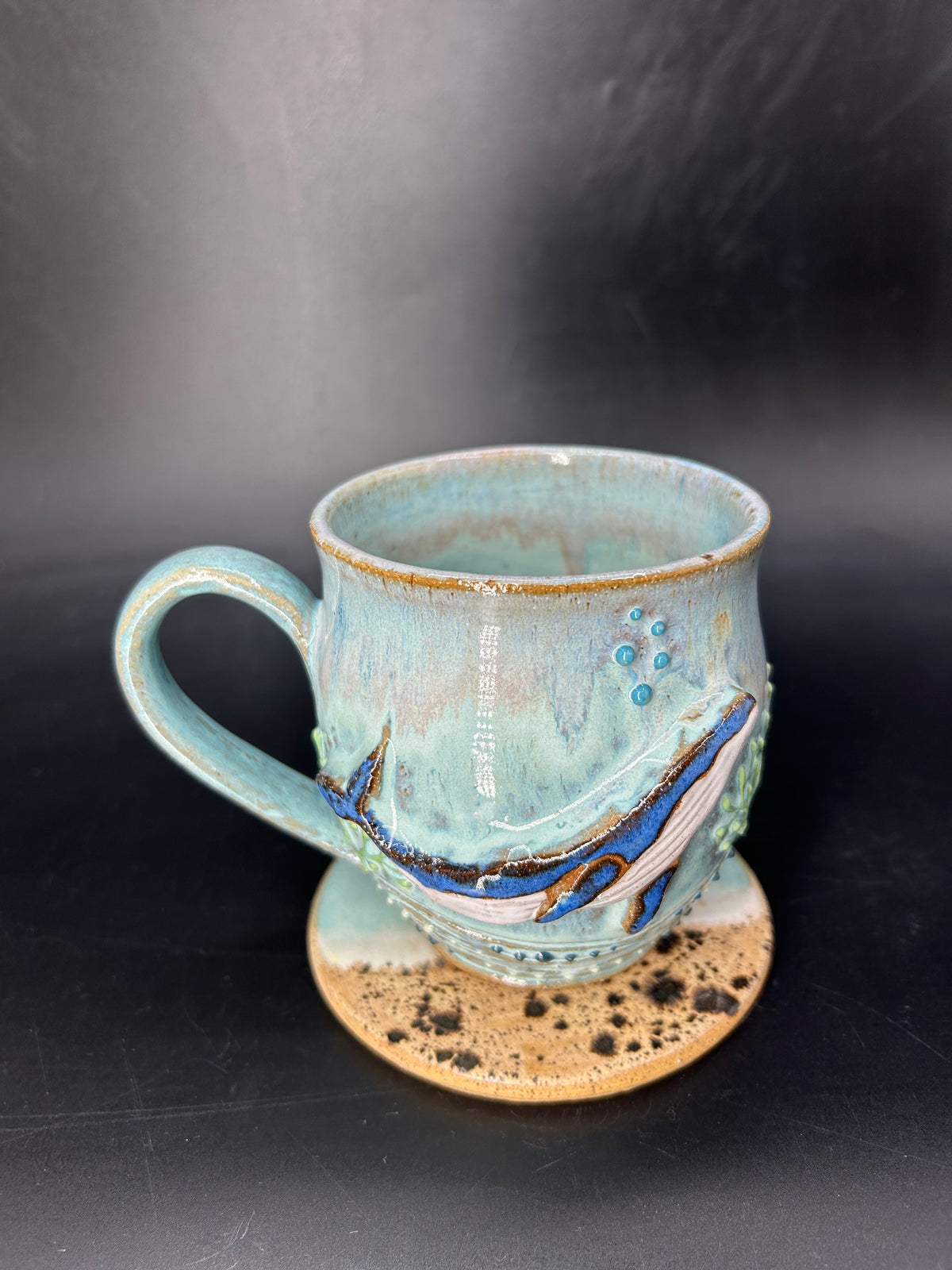 MEDIUM whale mug 16