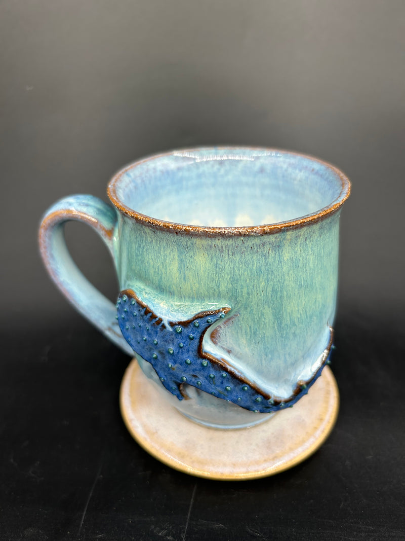 MEDIUM whale shark mug 2