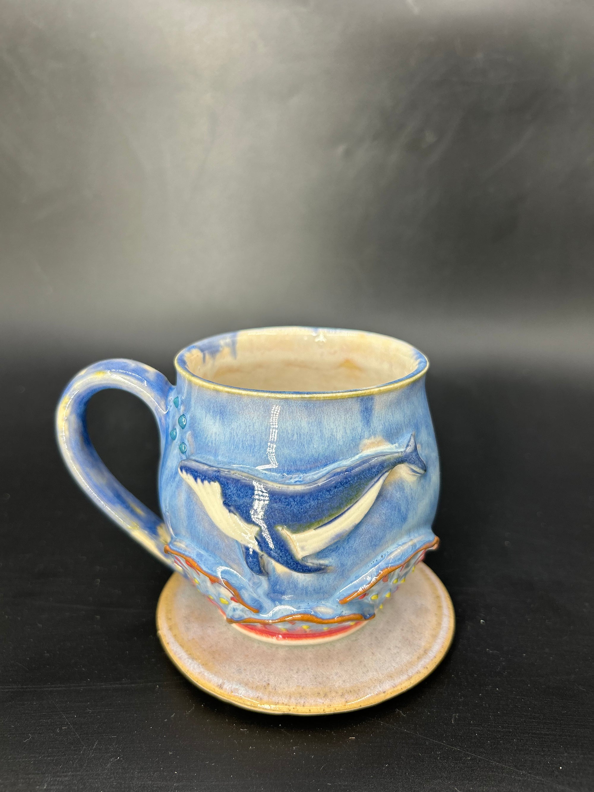 MEDIUM whale mug 15