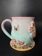 MEDIUM - Candy Bee / Flower Mug 002