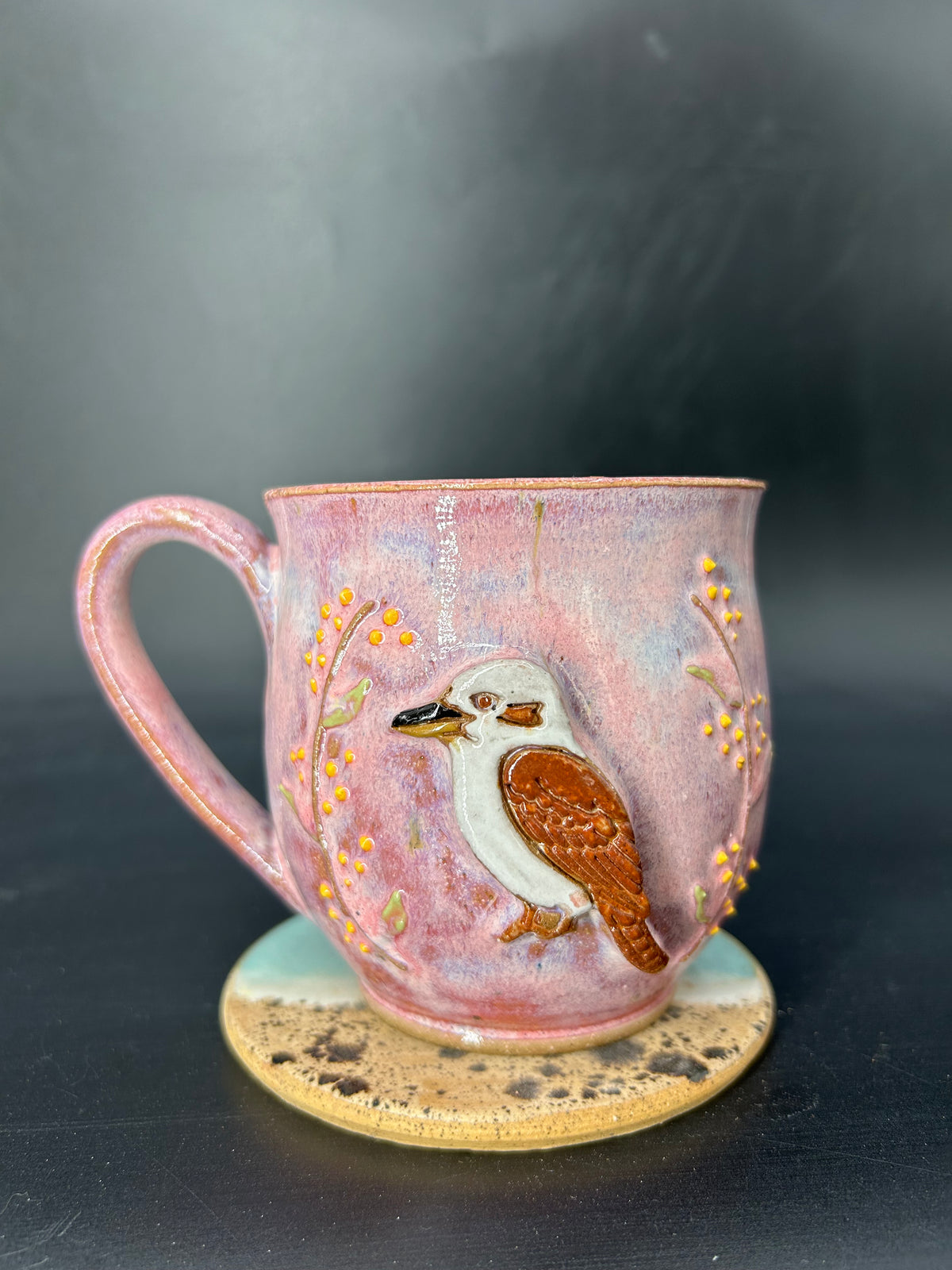 MEDIUM Australian kookaburra mug 7