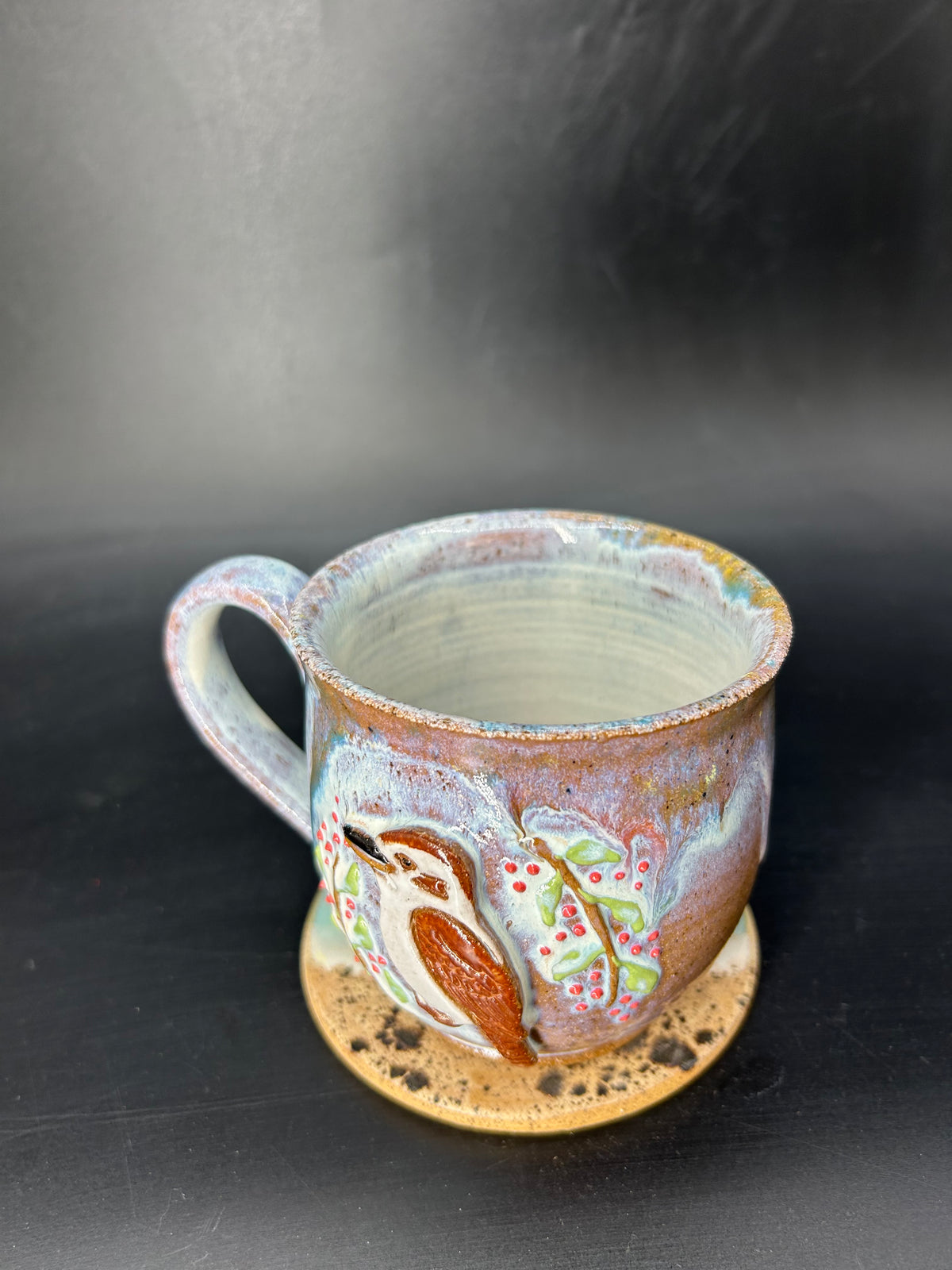 MEDIUM Australian kookaburra mug 10