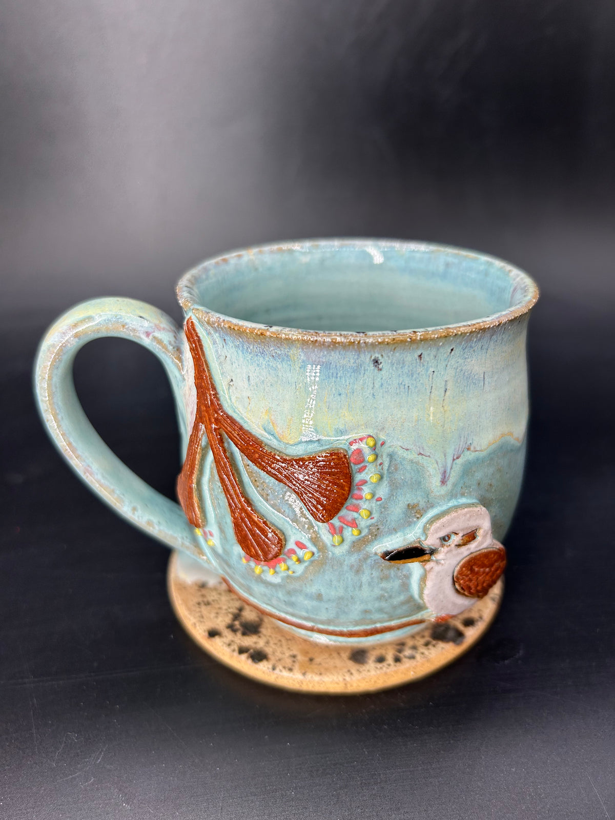 MEDIUM Australian kookaburra mug 1