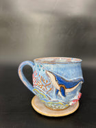 MEDIUM whale mug 14