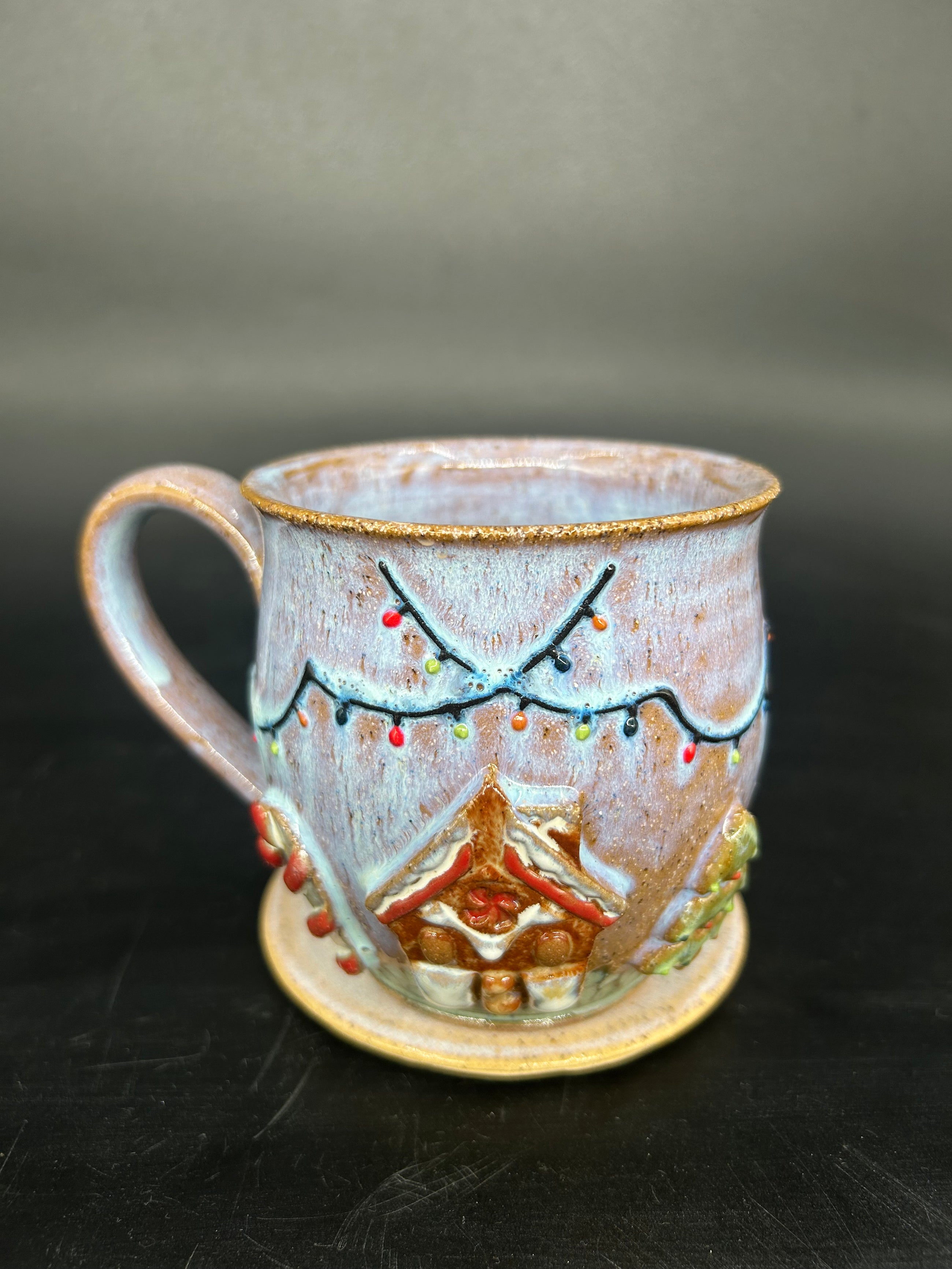 MEDIUM quirky Christmas mug 12
