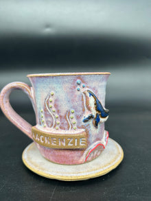 PRE ORDER KIDS - STAMPED Ocean Coral Mug