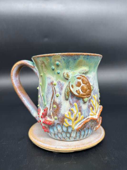 SMALL turtle mug