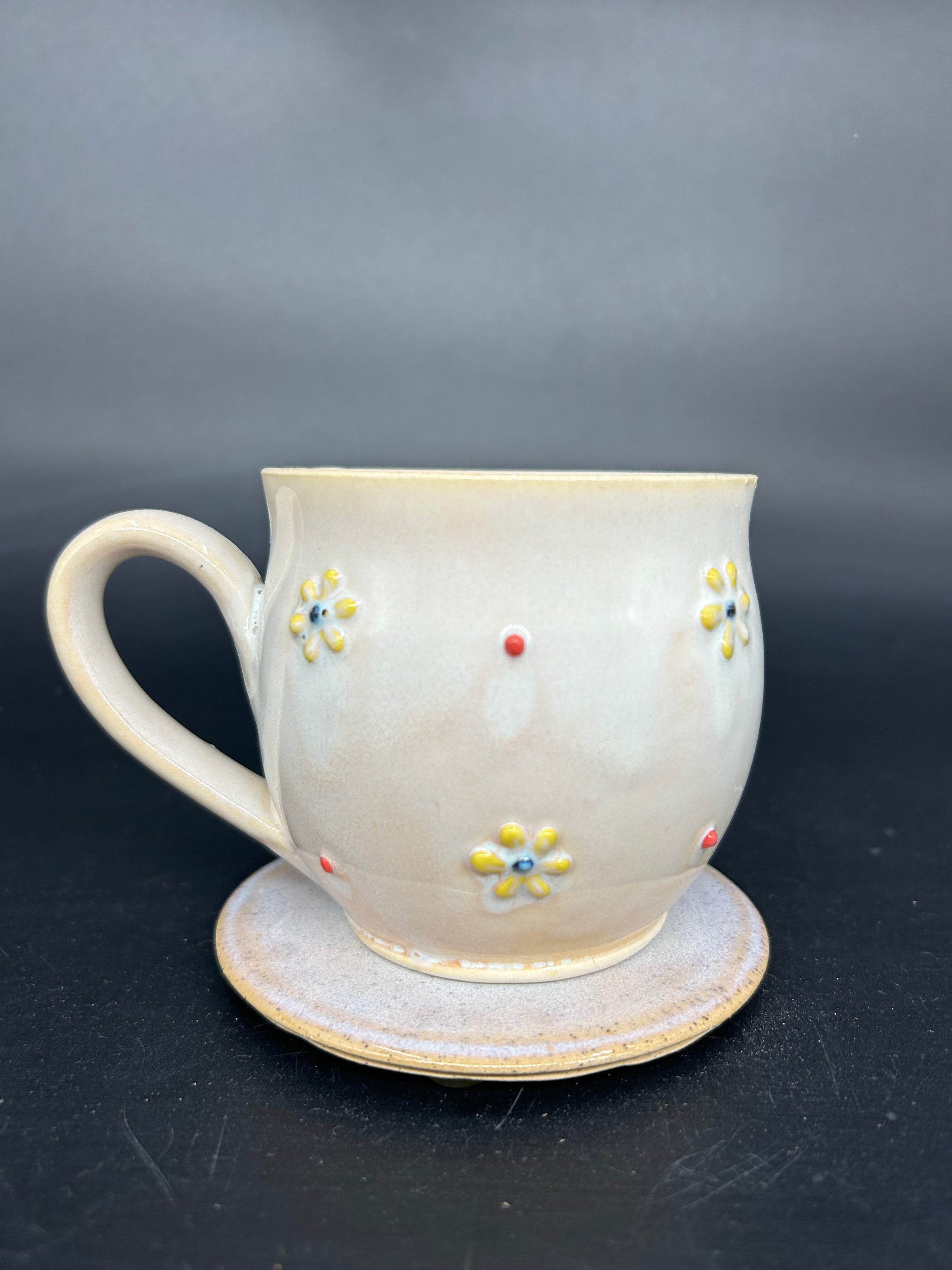 IMPERFECT- flower mug