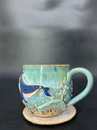 MEDIUM WRAP AROUND whale mug 22