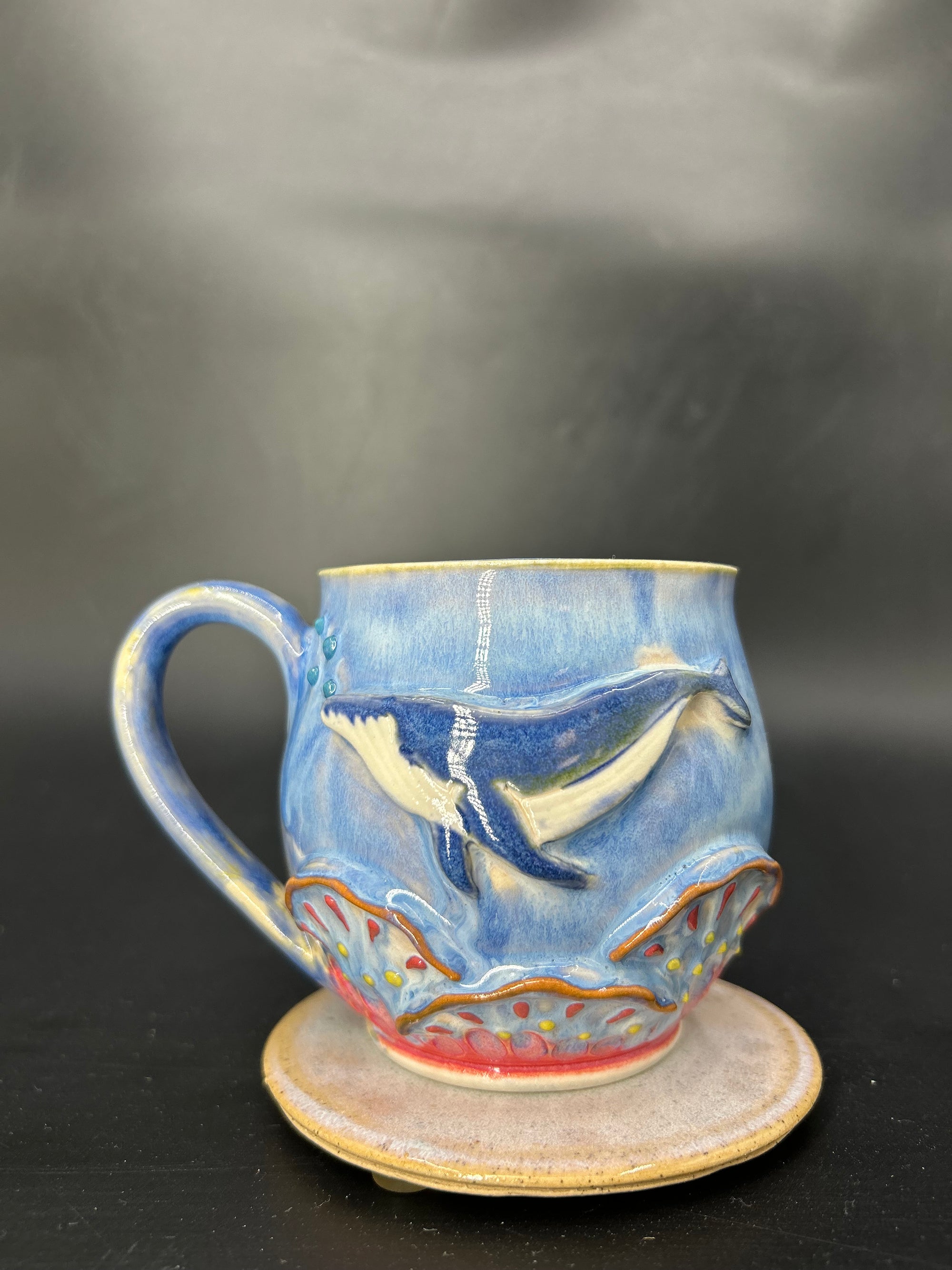 MEDIUM whale mug 15