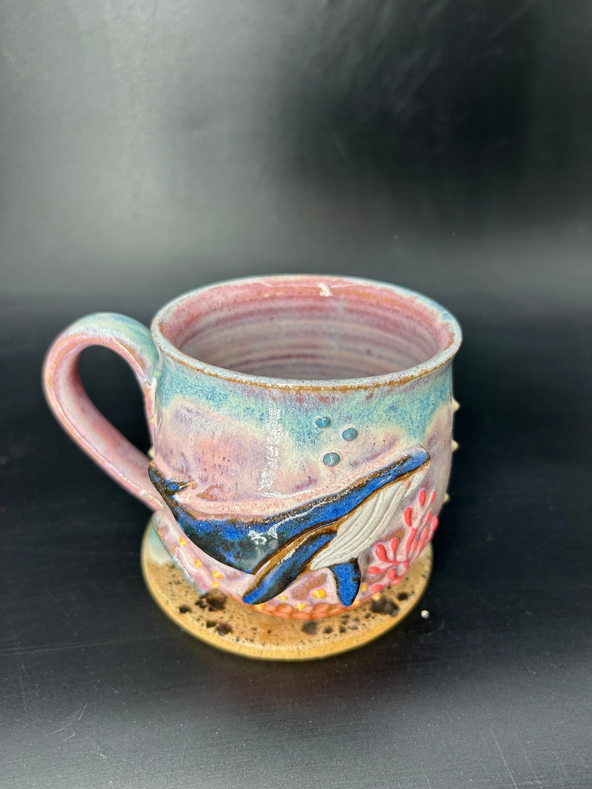 MEDIUM whale mug 3