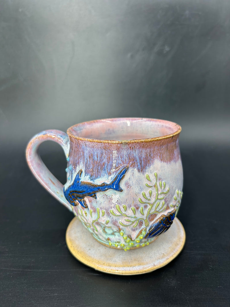MEDIUM hammerhead shark mug 3