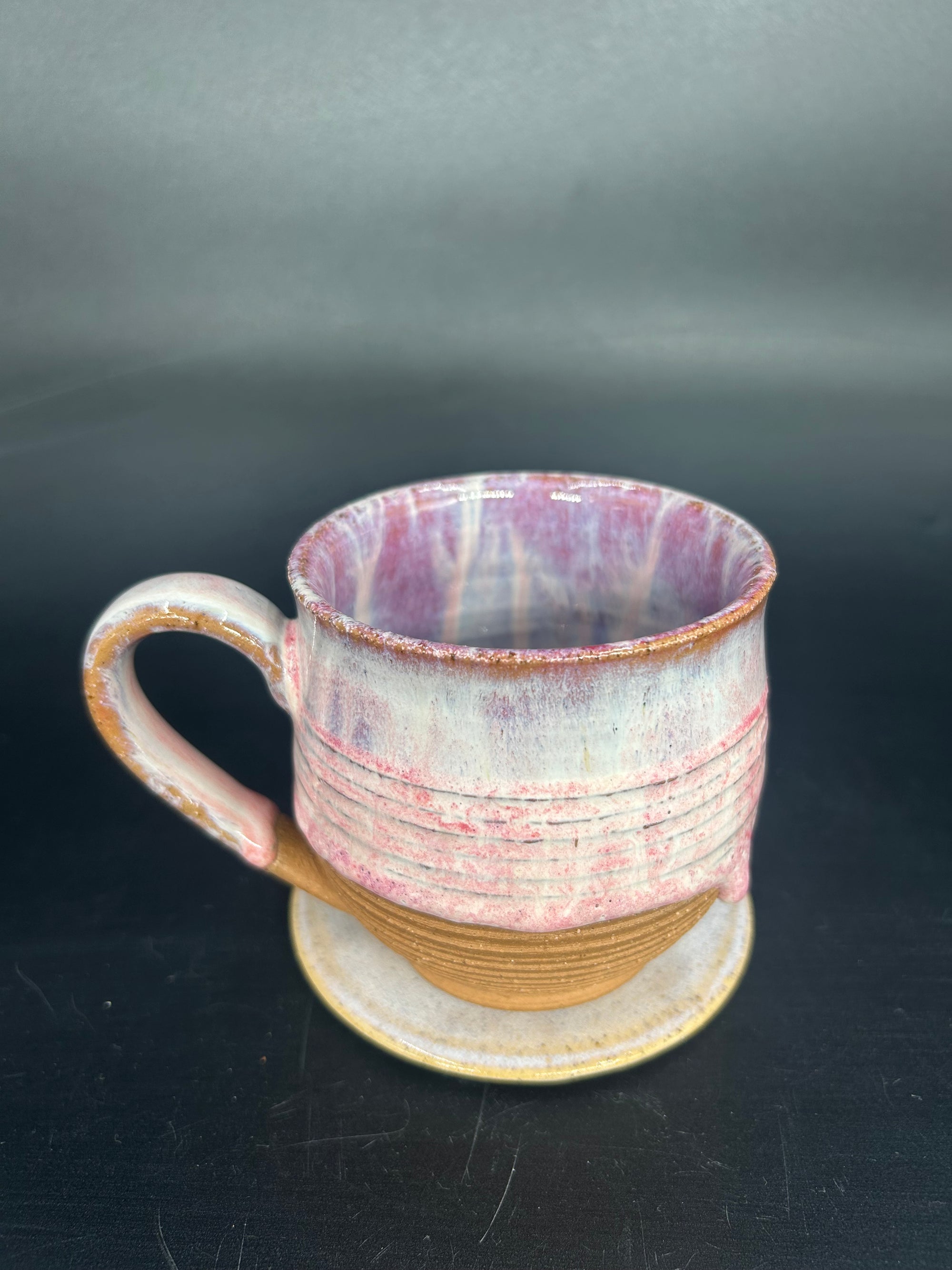 MEDIUM Textured candy mug 17