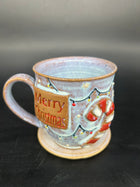 MEDIUM candy cane mug 11 - MERRY CHRISTMAS