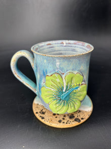 MEDIUM hibiscus mug 10