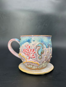 MEDIUM seahorse mug 2