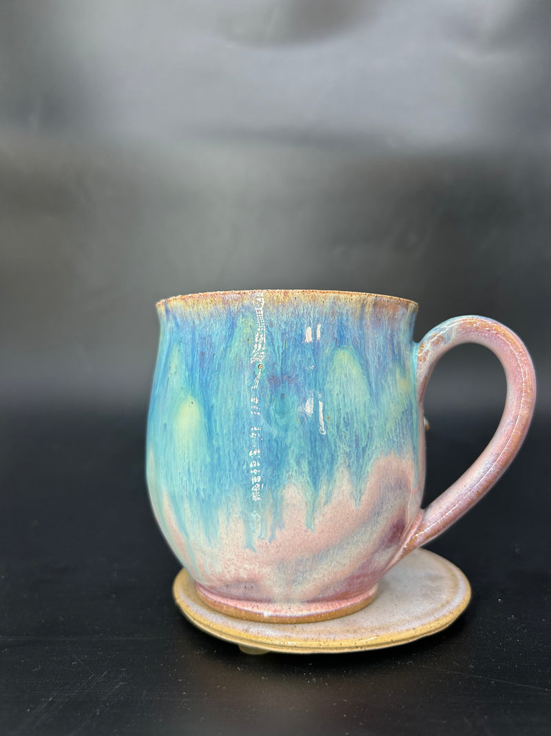 MEDIUM whale / turtle mug 3