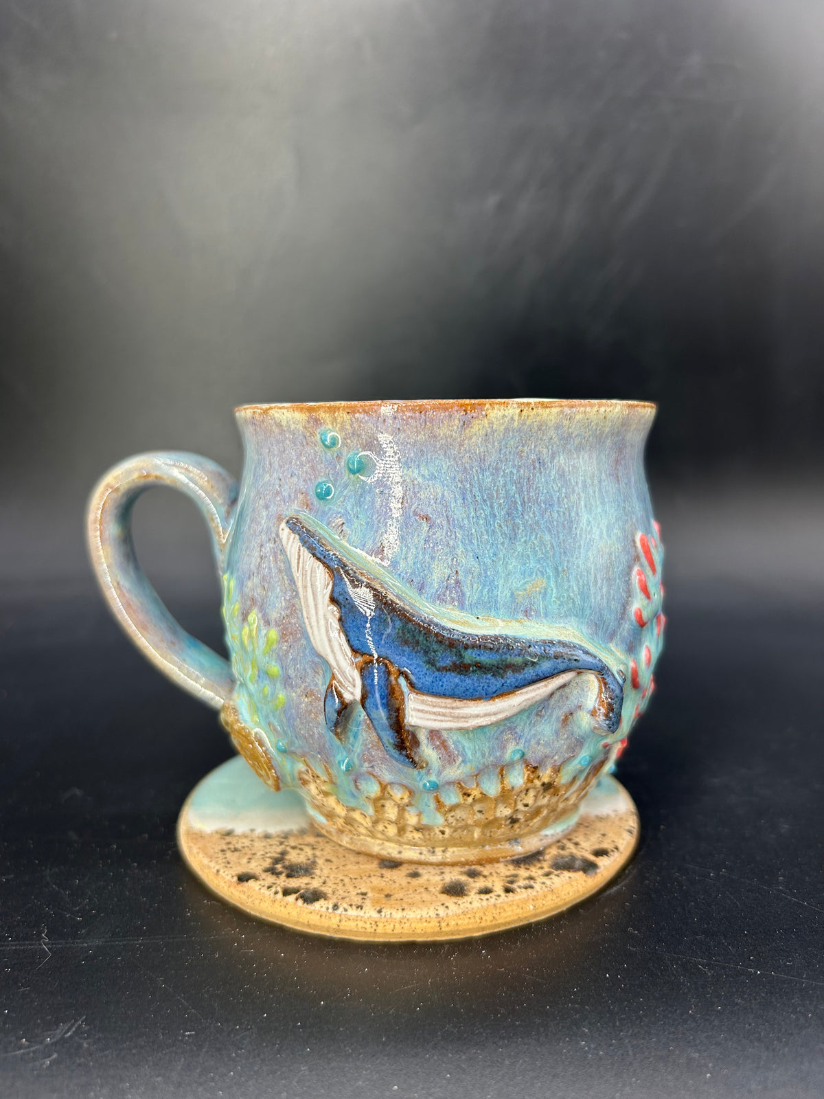MEDIUM whale mug