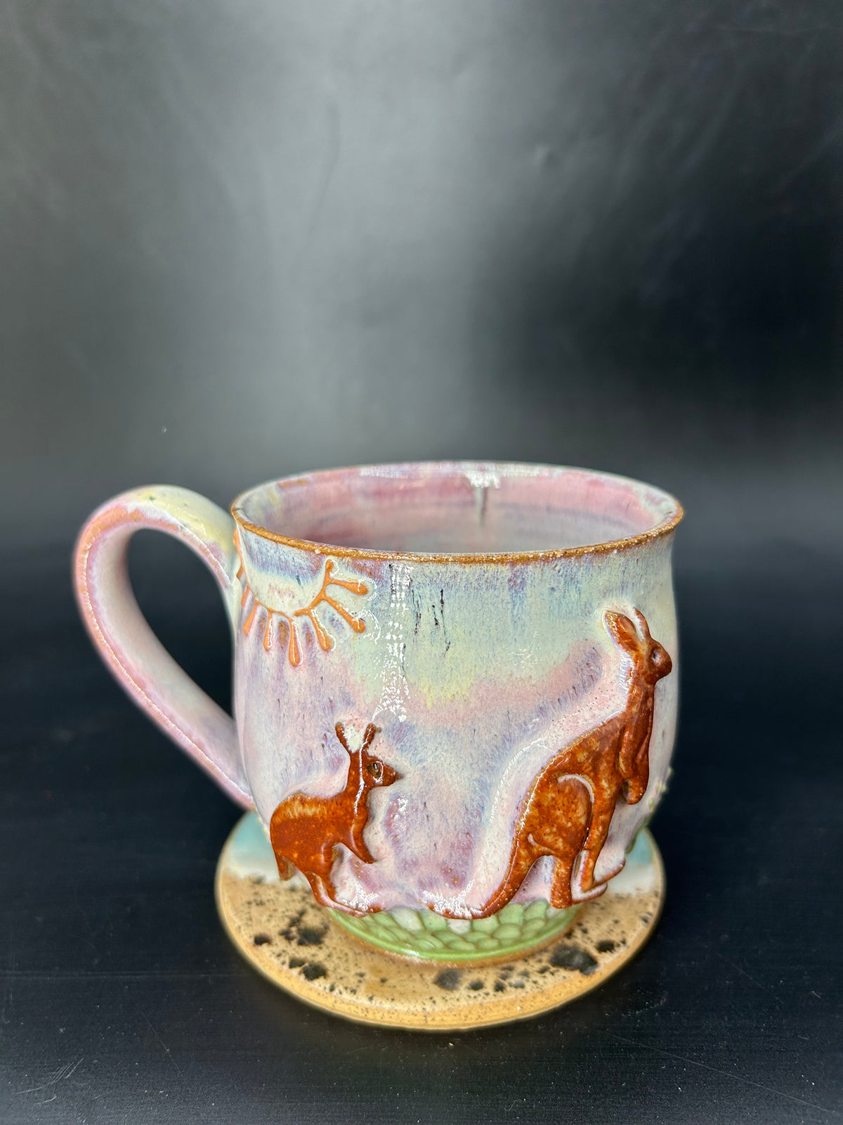 MEDIUM Australian kangaroo mug 8