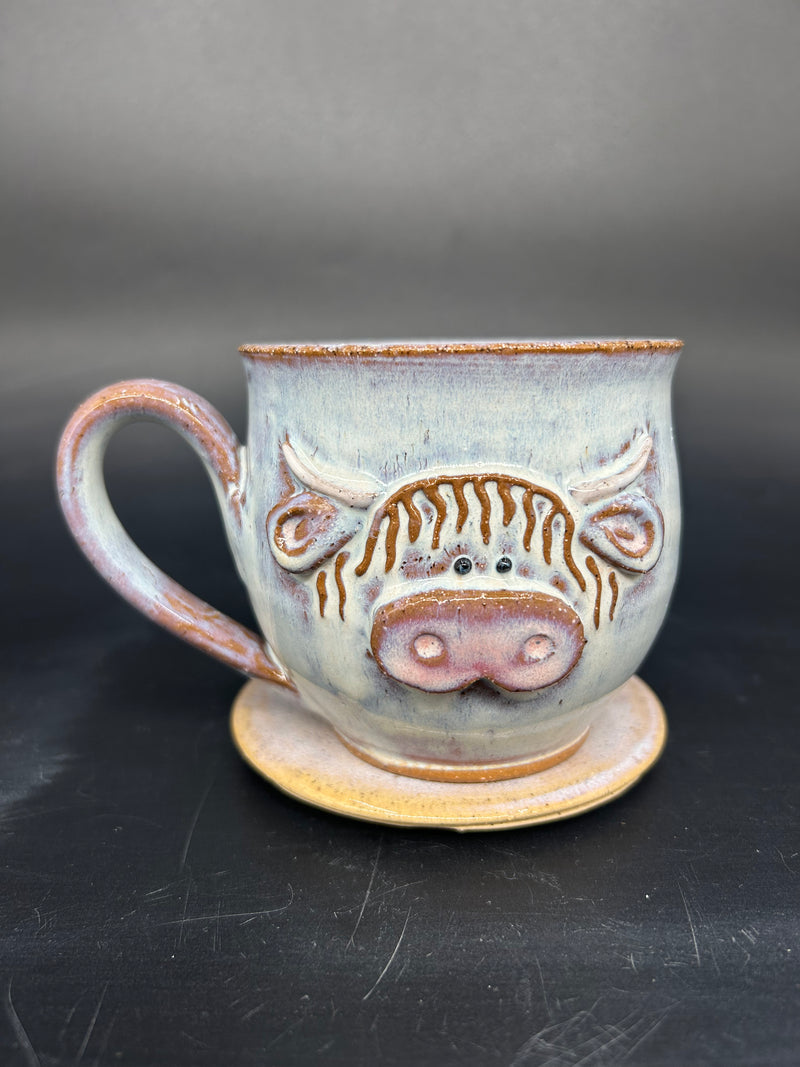 MEDIUM highland cow mug 2