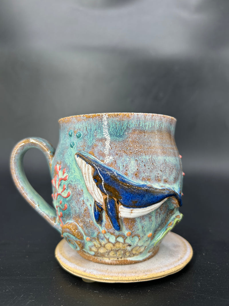 MEDIUM whale mug 17